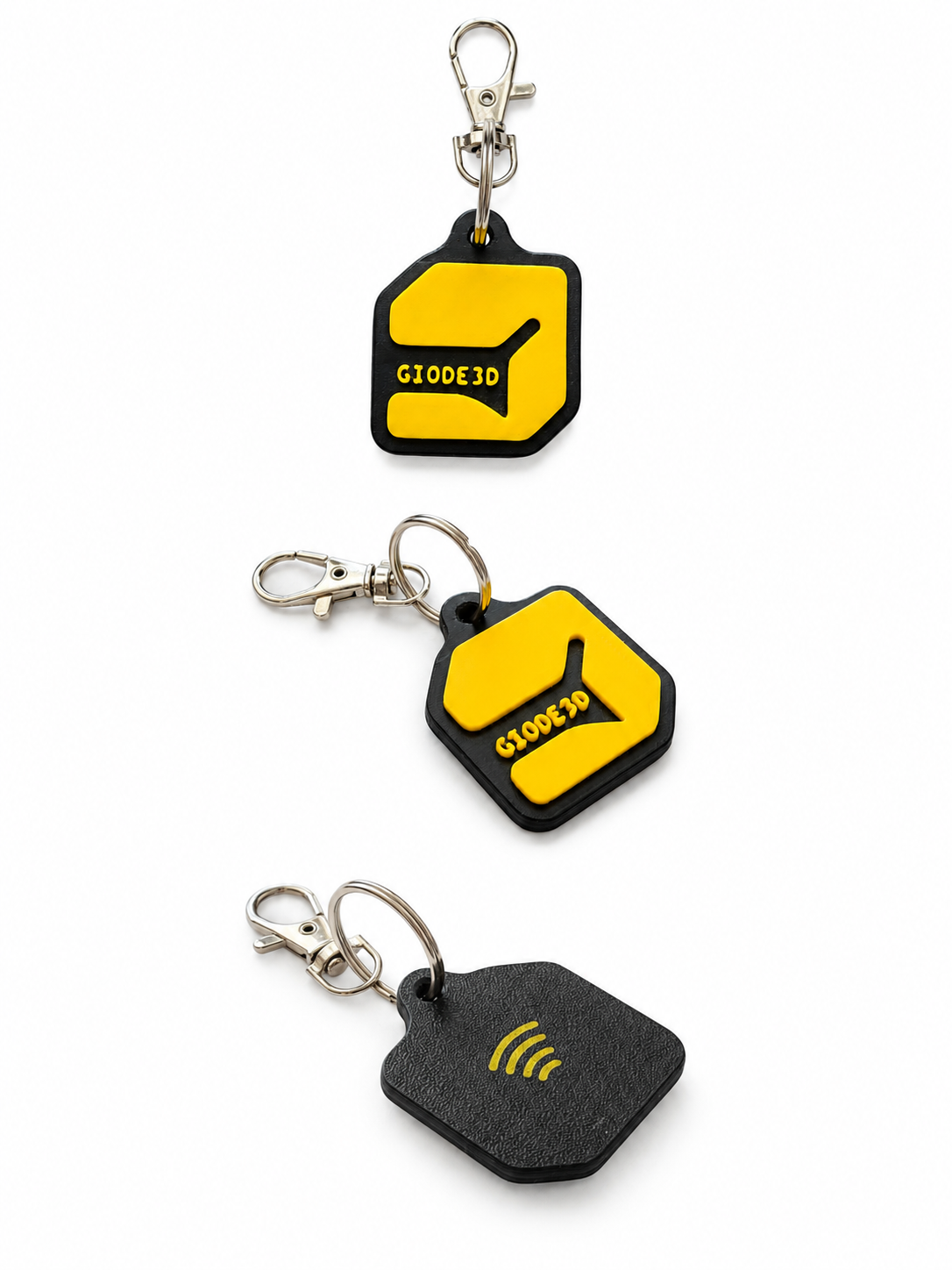 Tarjeta Digital NFC para Negocios | Giode3D Smart Contact Keychain™
